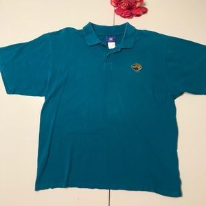 Reebok Jacksonville Jaguars Teal Polo Men's XL